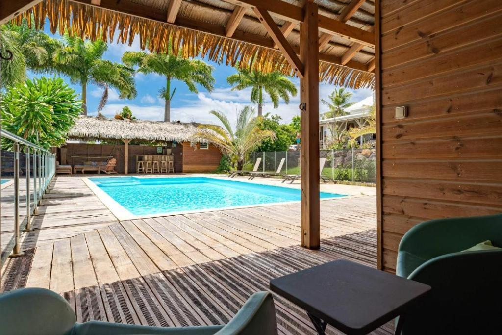 Villa Tikitanga Avec Piscine 10X5M A 650M De La Mer Saint-Francois  Exterior foto